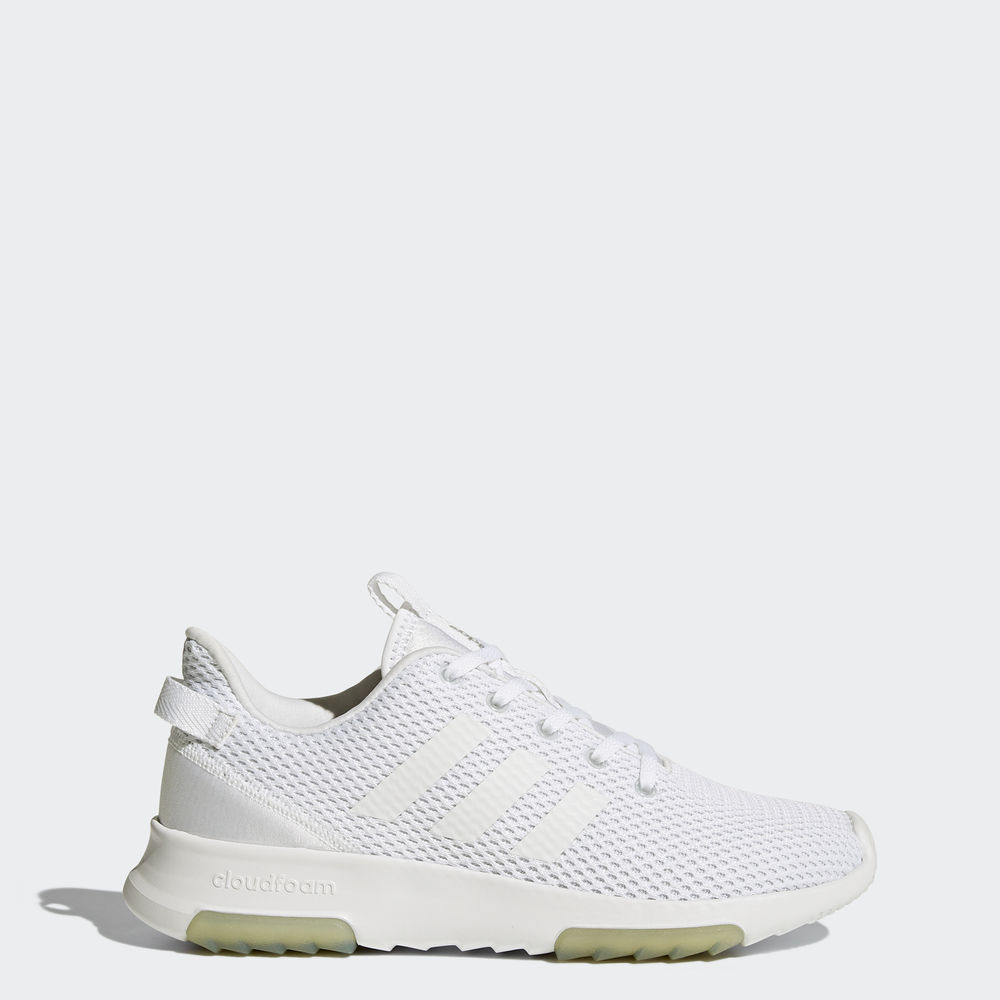 Adidas Cloudfoam Racer Tr - αθλητικα παπουτσια γυναικεια - Ασπρα/Ασημι,Μέγεθος: EU 36 – 54 2/3 (510V